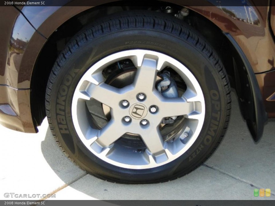 2008 Honda Element SC Wheel and Tire Photo #48970283