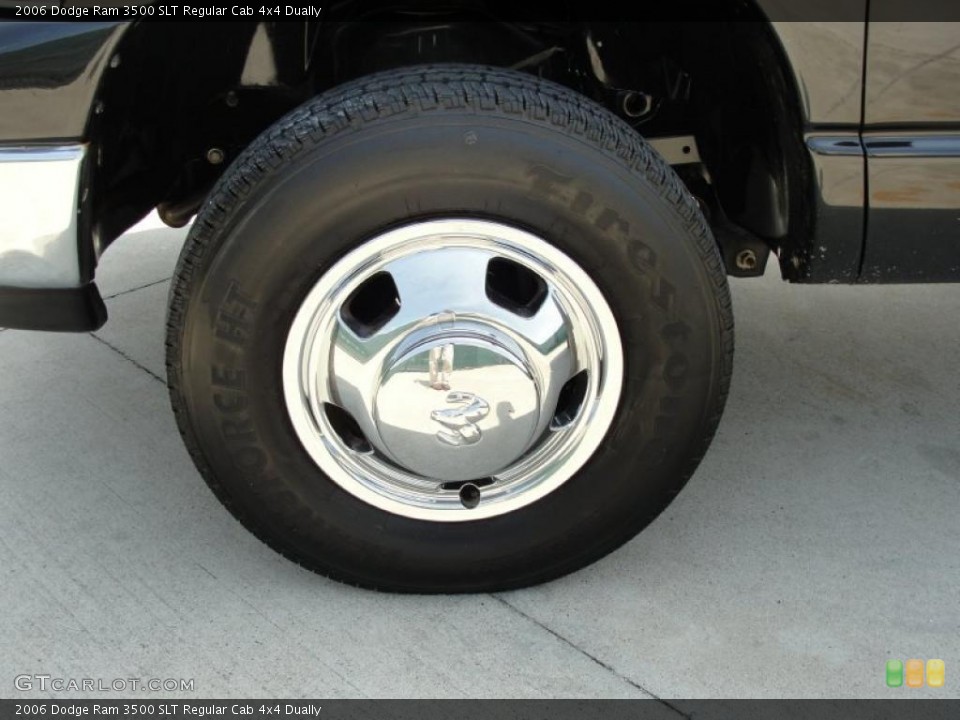 2006 Dodge Ram 3500 SLT Regular Cab 4x4 Dually Wheel and Tire Photo #48971042