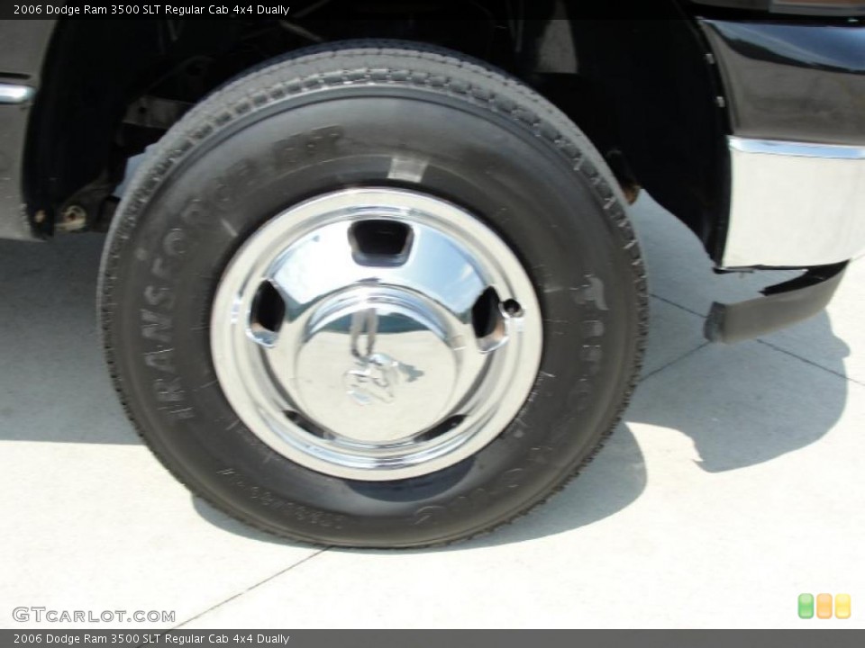 2006 Dodge Ram 3500 SLT Regular Cab 4x4 Dually Wheel and Tire Photo #48971087