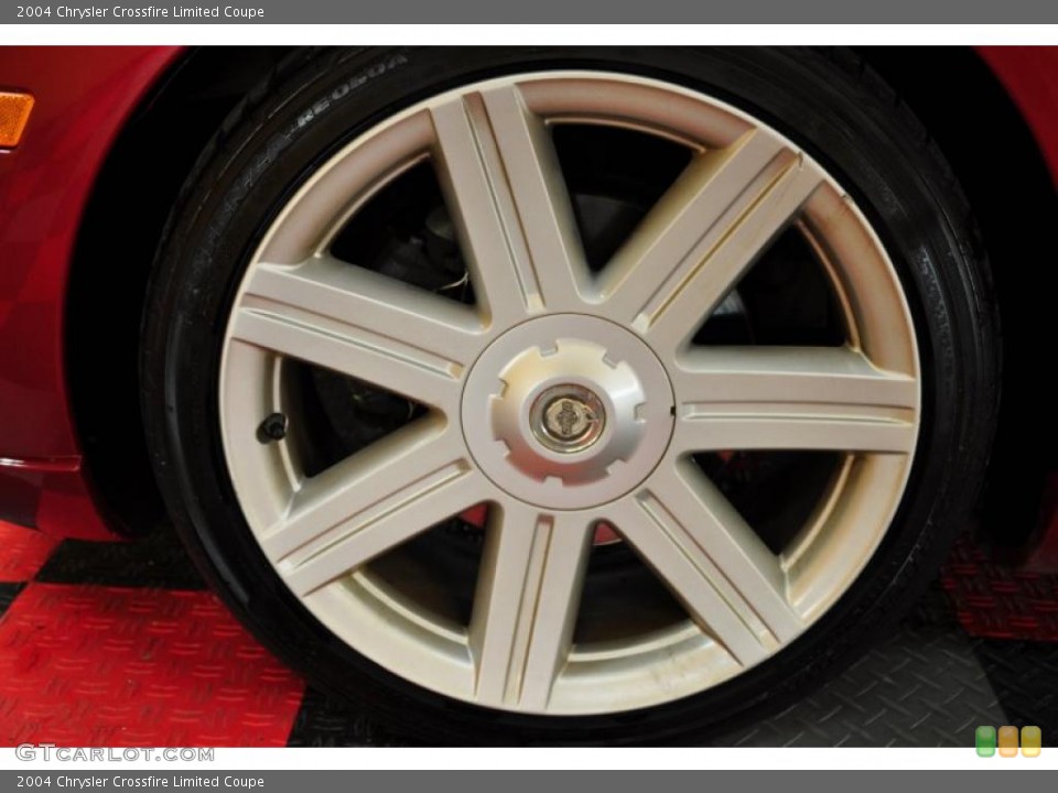 2004 Chrysler Crossfire Limited Coupe Wheel and Tire Photo #48972713