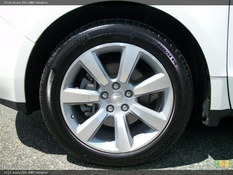 2010 Acura ZDX AWD Advance Wheel and Tire Photo #48973379