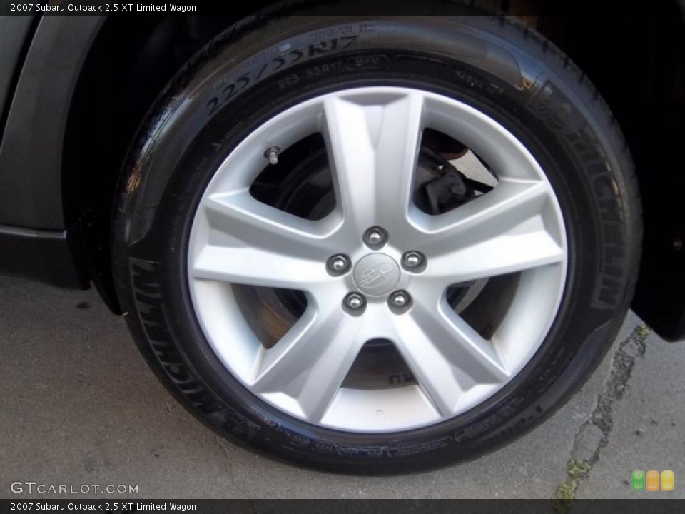 2007 Subaru Outback 2.5 XT Limited Wagon Wheel and Tire Photo #48974924