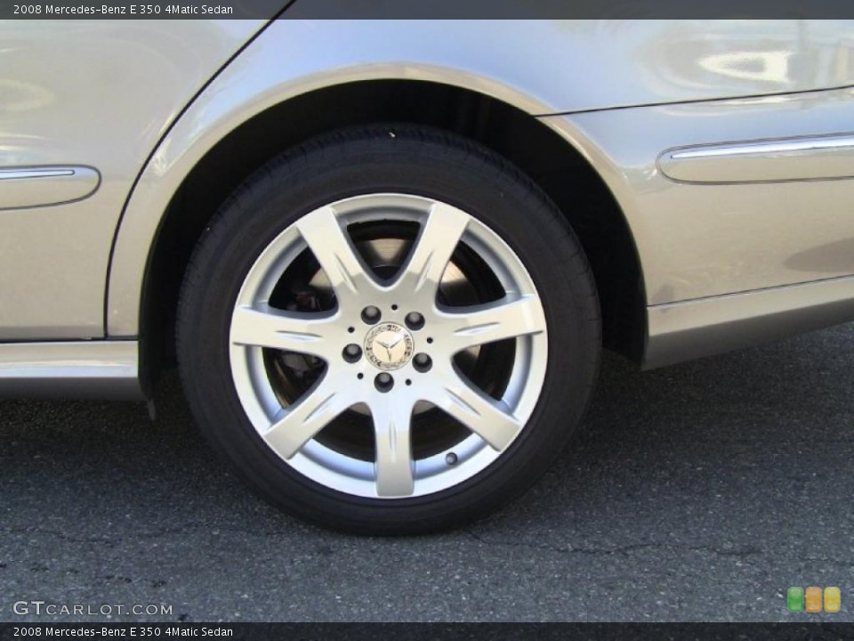 2008 Mercedes-Benz E 350 4Matic Sedan Wheel and Tire Photo #48976051