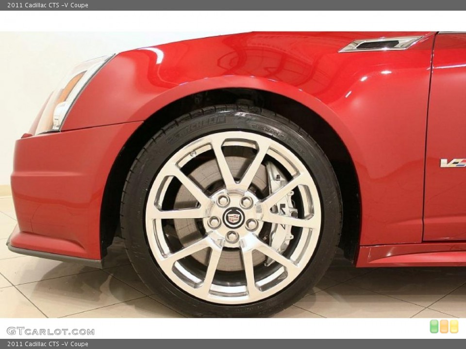 2011 Cadillac CTS -V Coupe Wheel and Tire Photo #48989028