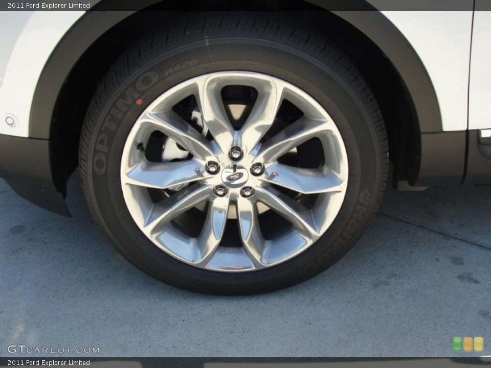 2011 Ford Explorer Limited Wheel and Tire Photo #49000613