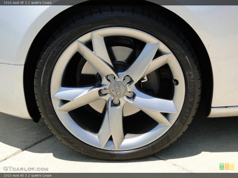 2010 Audi A5 3.2 quattro Coupe Wheel and Tire Photo #49005686