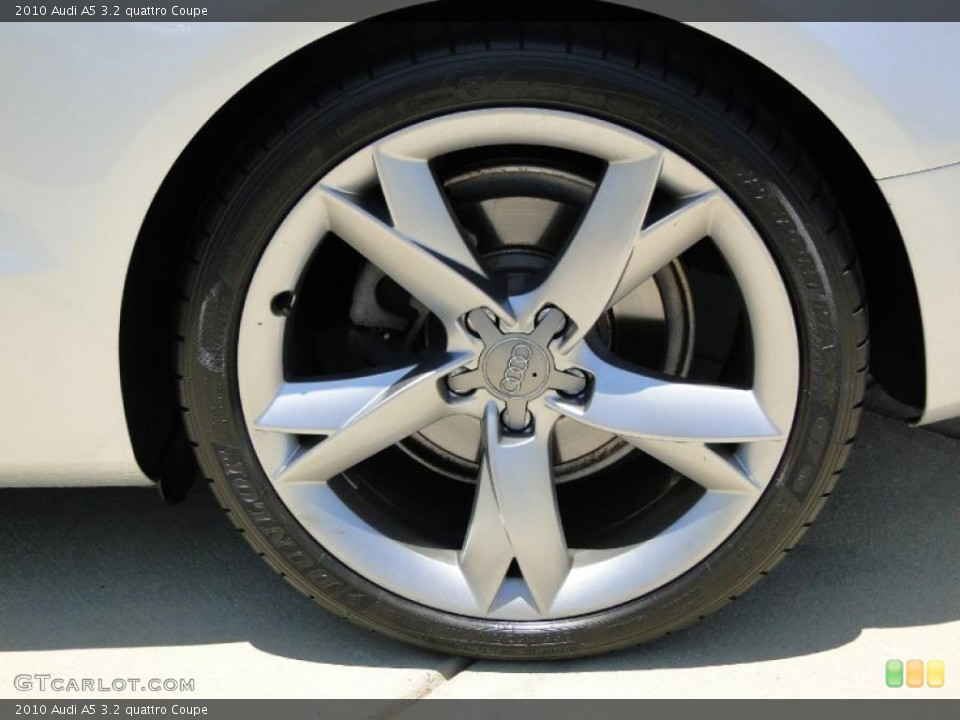 2010 Audi A5 3.2 quattro Coupe Wheel and Tire Photo #49005698