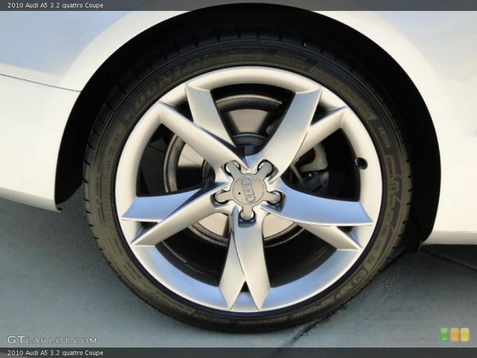 2010 Audi A5 3.2 quattro Coupe Wheel and Tire Photo #49005713