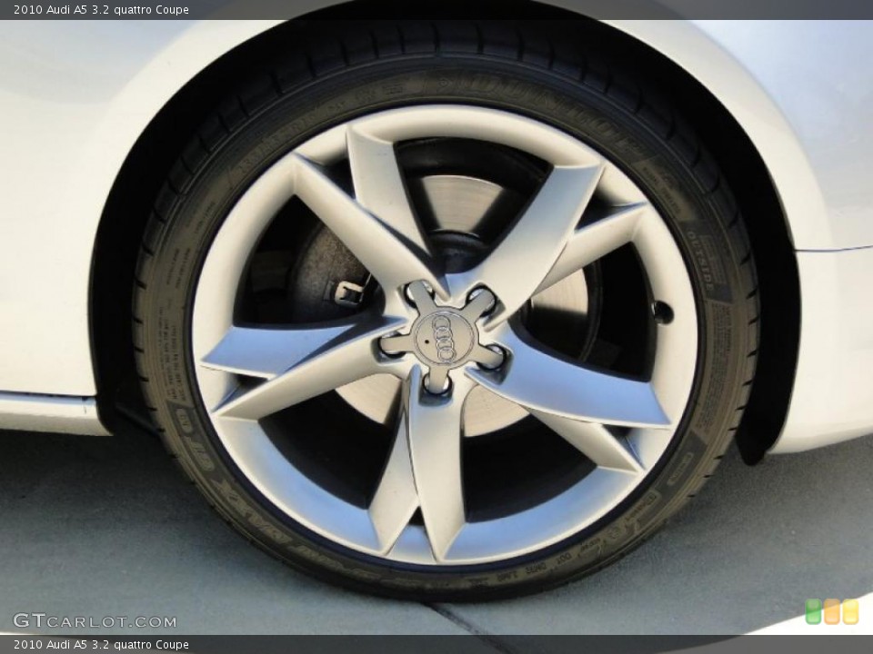 2010 Audi A5 3.2 quattro Coupe Wheel and Tire Photo #49005728