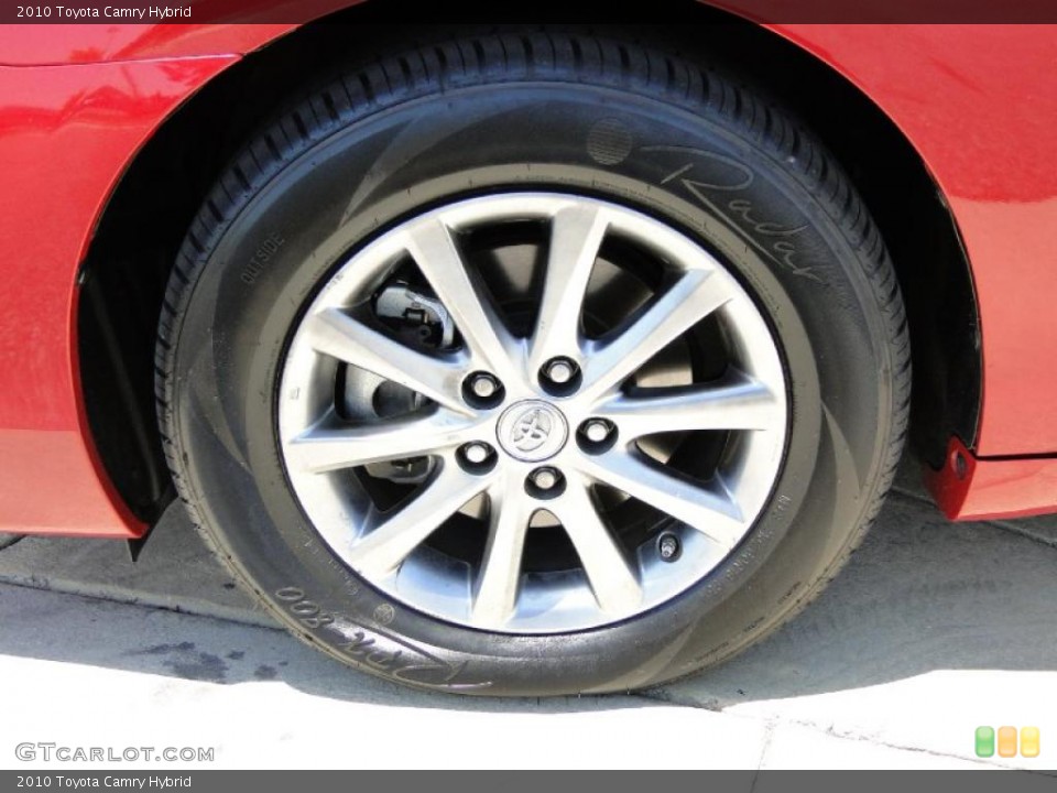 2010 Toyota Camry Hybrid Wheel and Tire Photo #49006949