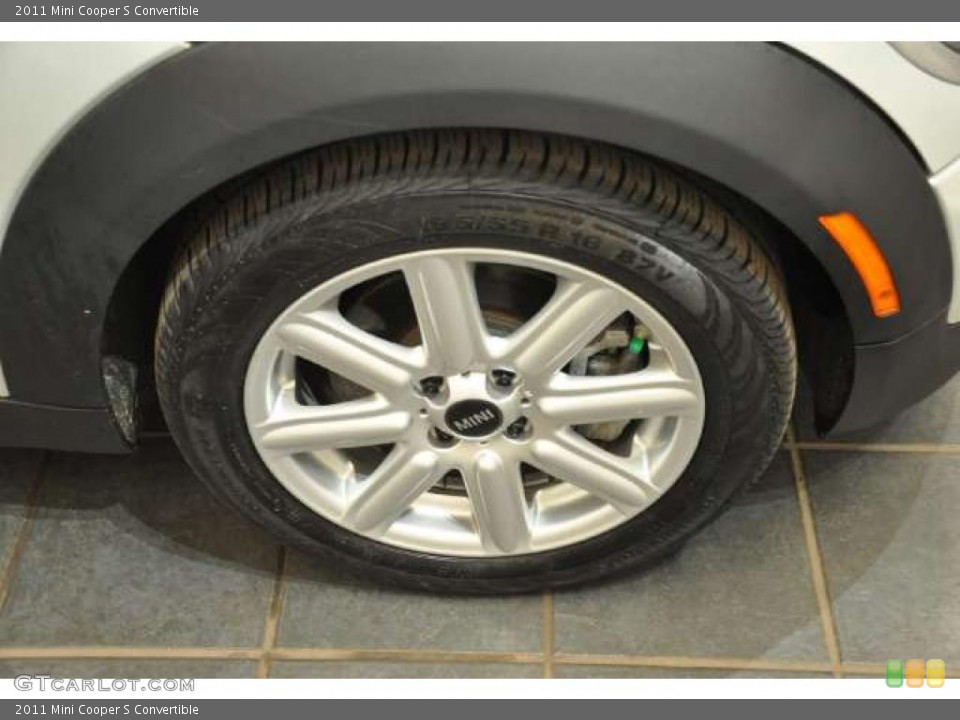 2011 Mini Cooper S Convertible Wheel and Tire Photo #49012461