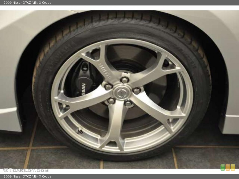 2009 Nissan 370Z NISMO Coupe Wheel and Tire Photo #49013504