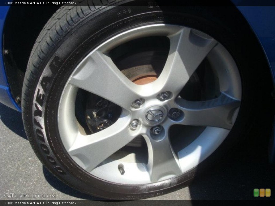 2006 Mazda MAZDA3 s Touring Hatchback Wheel and Tire Photo #49014404