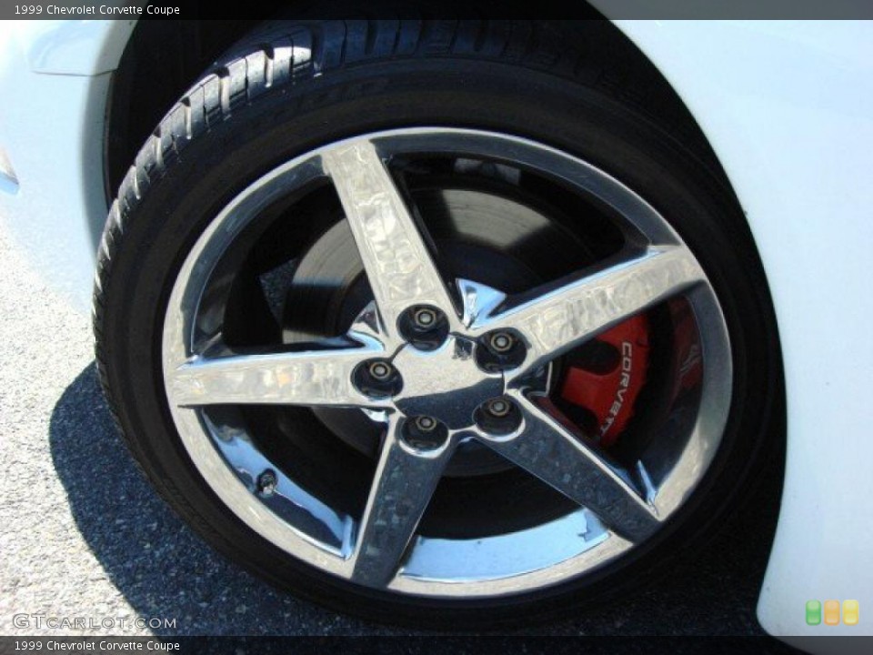 1999 Chevrolet Corvette Coupe Wheel and Tire Photo #49017391