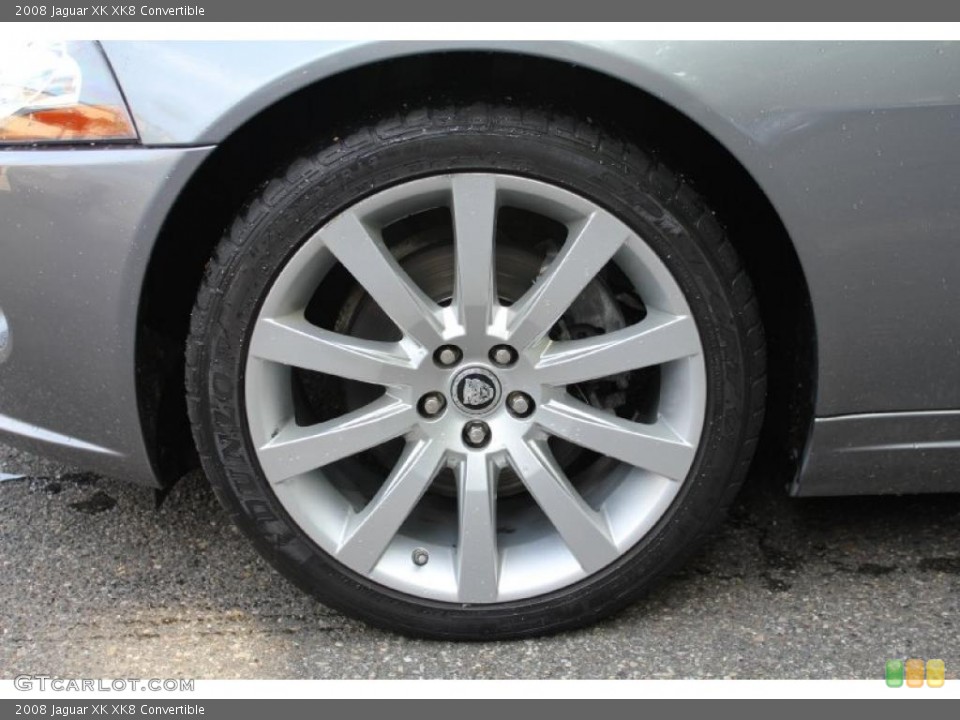 2008 Jaguar XK XK8 Convertible Wheel and Tire Photo #49018979