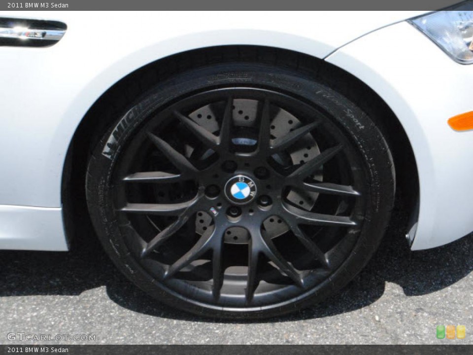 2011 BMW M3 Sedan Wheel and Tire Photo #49019438