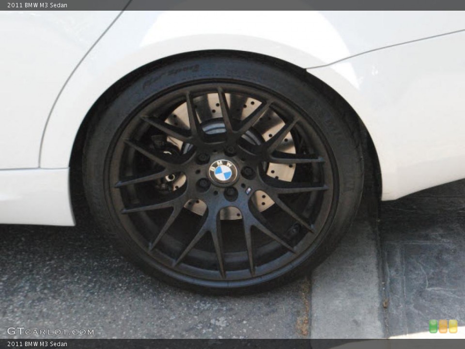 2011 BMW M3 Sedan Wheel and Tire Photo #49019555