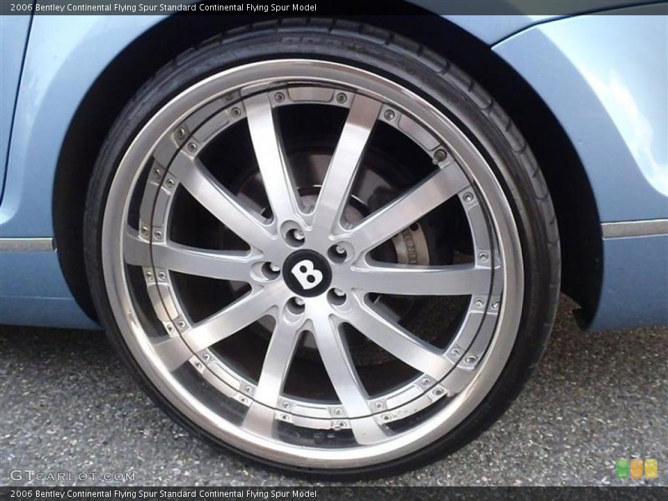 2006 Bentley Continental Flying Spur Custom Wheel and Tire Photo #49020086