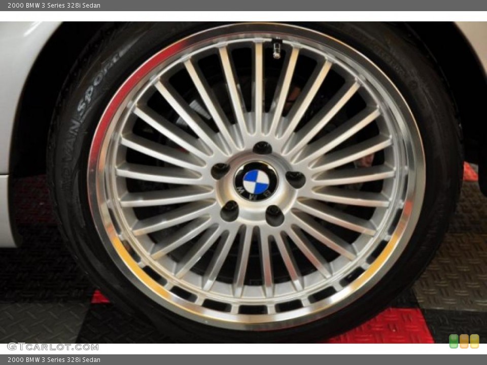 2000 BMW 3 Series 328i Sedan Wheel and Tire Photo #49020935