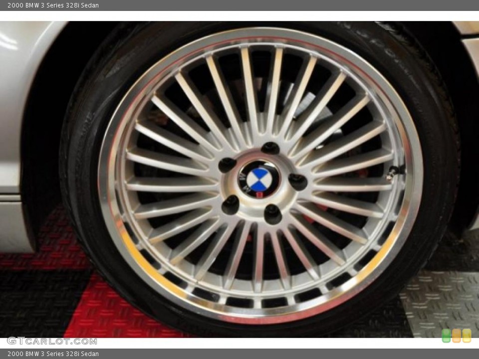 2000 BMW 3 Series 328i Sedan Wheel and Tire Photo #49020965