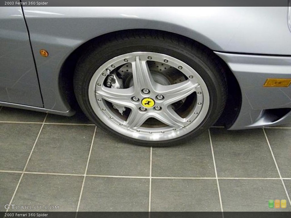 2003 Ferrari 360 Spider Wheel and Tire Photo #49023445