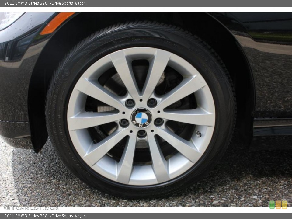 2011 BMW 3 Series 328i xDrive Sports Wagon Wheel and Tire Photo #49026921