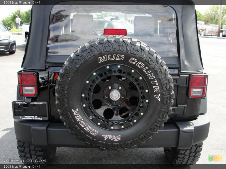 2008 Jeep Wrangler Custom Wheel and Tire Photo #49039509
