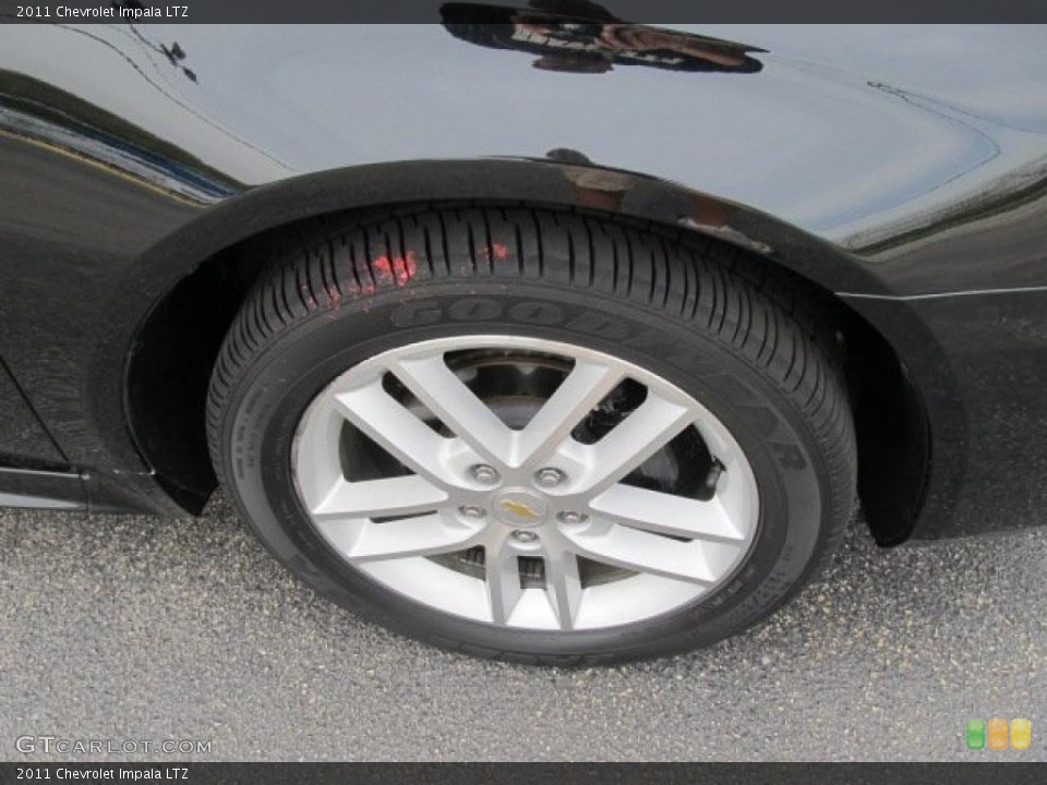 2011 Chevrolet Impala LTZ Wheel and Tire Photo #49039518