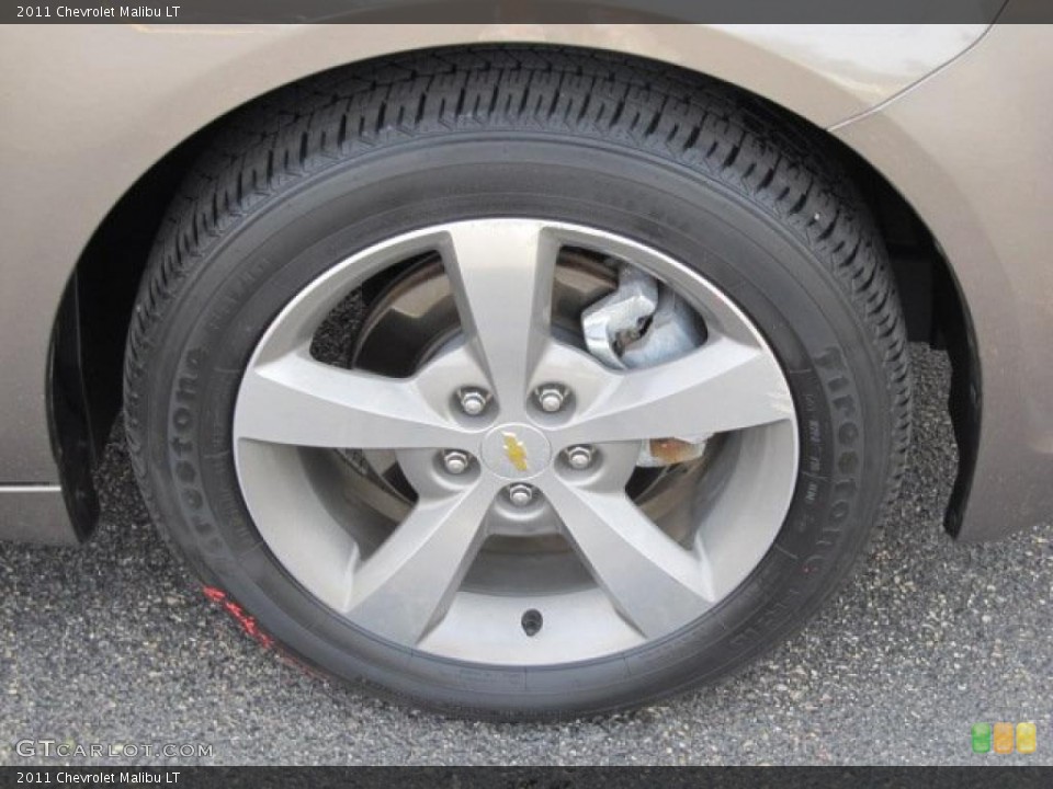 2011 Chevrolet Malibu LT Wheel and Tire Photo #49039737
