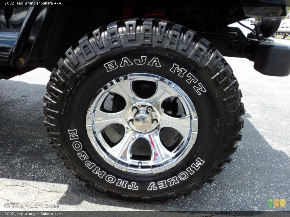 2002 Jeep Wrangler Custom Wheel and Tire Photo #49047639