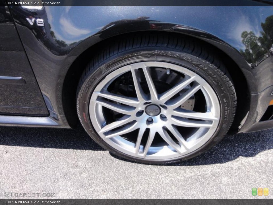 2007 Audi RS4 4.2 quattro Sedan Wheel and Tire Photo #49059521