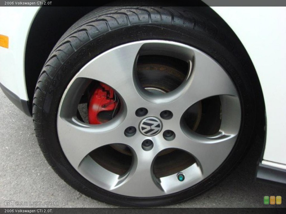 2006 Volkswagen GTI 2.0T Wheel and Tire Photo #49071770