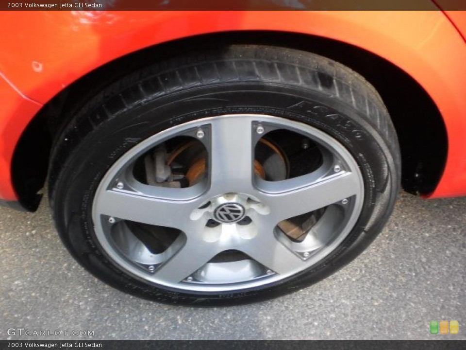 2003 Volkswagen Jetta GLI Sedan Wheel and Tire Photo #49073090