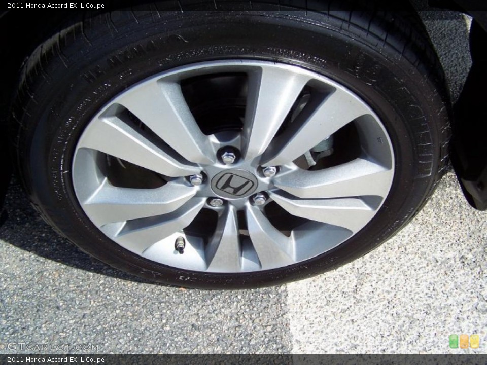 2011 Honda Accord EX-L Coupe Wheel and Tire Photo #49075376
