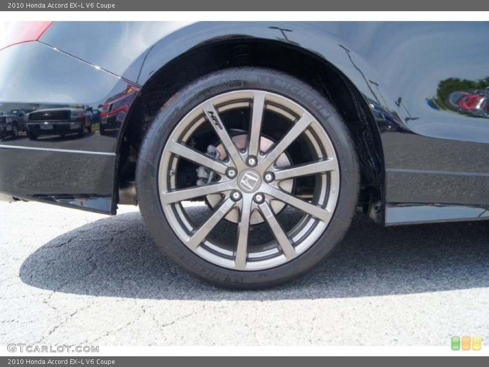 2010 Honda Accord EX-L V6 Coupe Wheel and Tire Photo #49075504