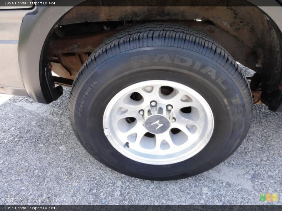 1994 Honda Passport LX 4x4 Wheel and Tire Photo #49087497