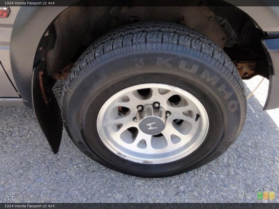 1994 Honda Passport LX 4x4 Wheel and Tire Photo #49087509