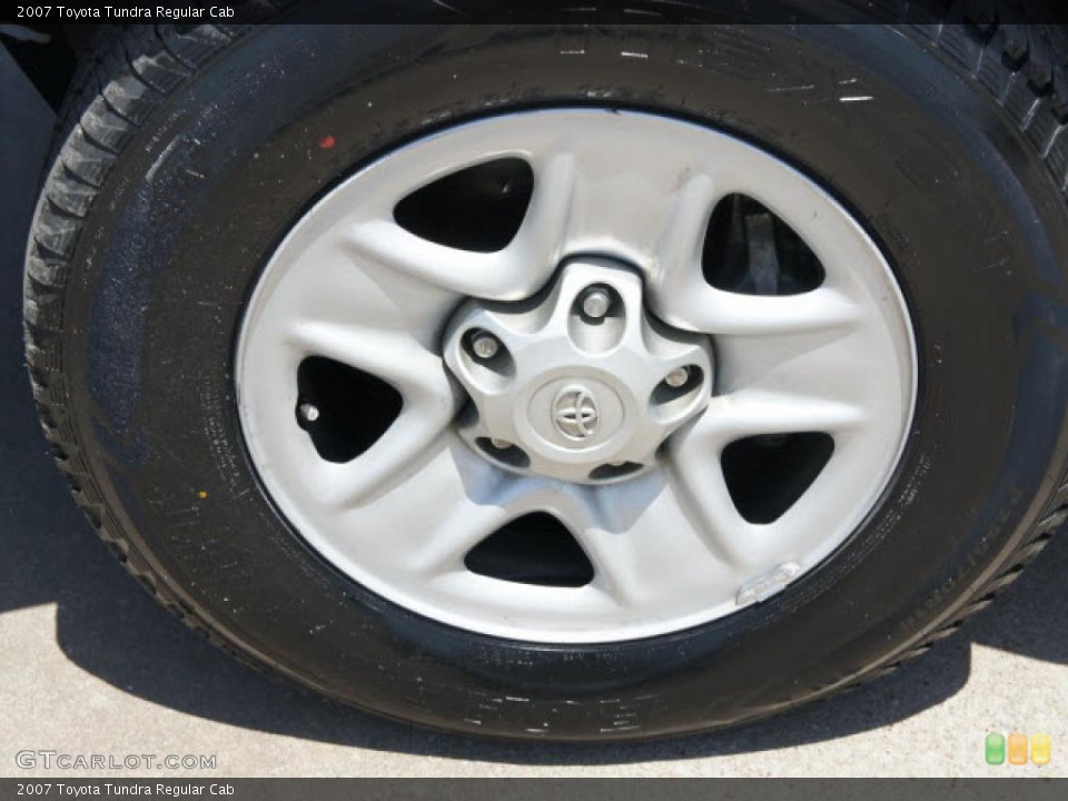 2007 Toyota Tundra Regular Cab Wheel and Tire Photo #49087704