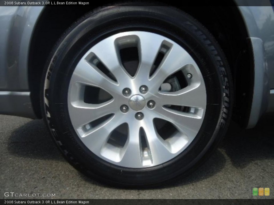 2008 Subaru Outback 3.0R L.L.Bean Edition Wagon Wheel and Tire Photo #49092623