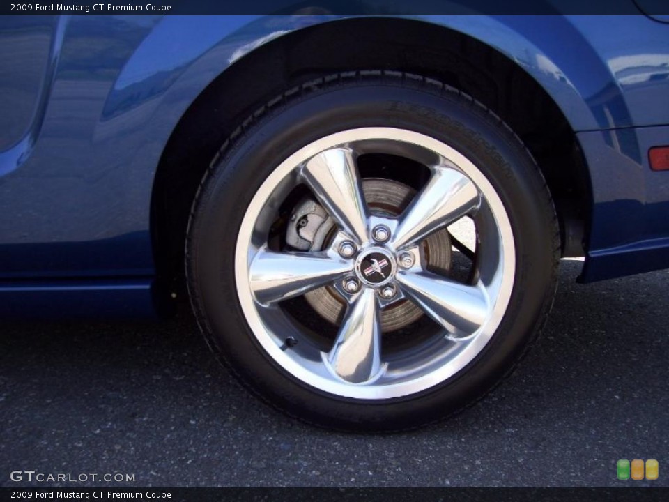 2009 Ford Mustang GT Premium Coupe Wheel and Tire Photo #49104802