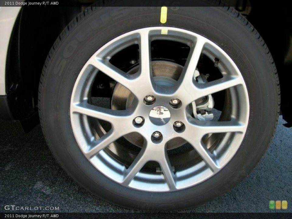 2011 Dodge Journey R/T AWD Wheel and Tire Photo #49108034