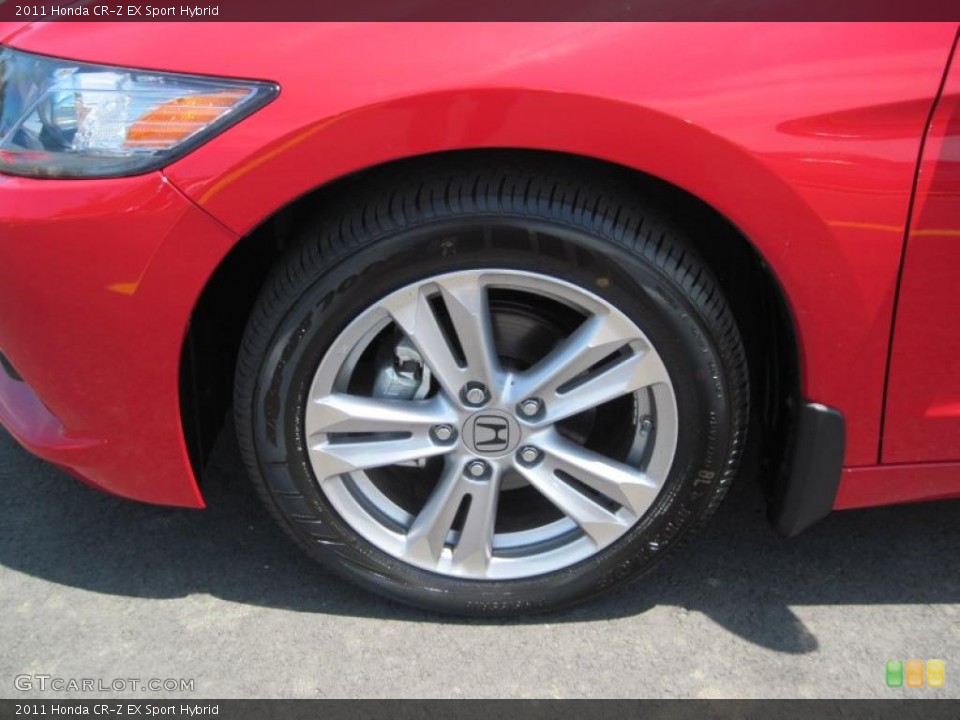 2011 Honda CR-Z EX Sport Hybrid Wheel and Tire Photo #49108076