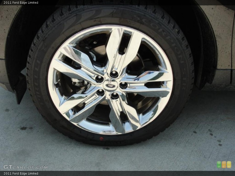 2011 Ford Edge Limited Wheel and Tire Photo #49116773