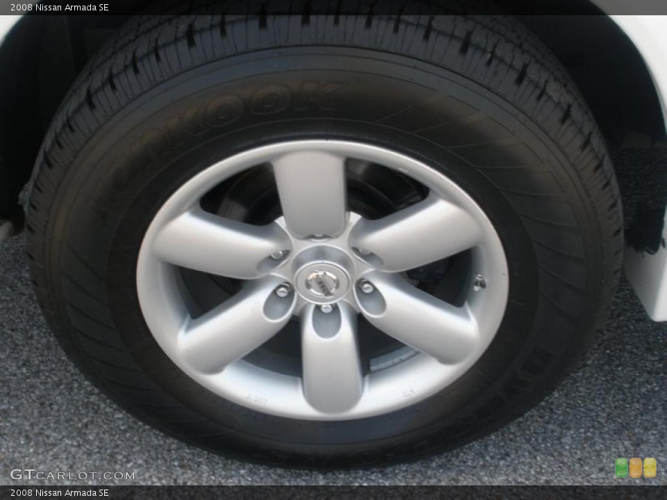 2008 Nissan Armada SE Wheel and Tire Photo #49122491