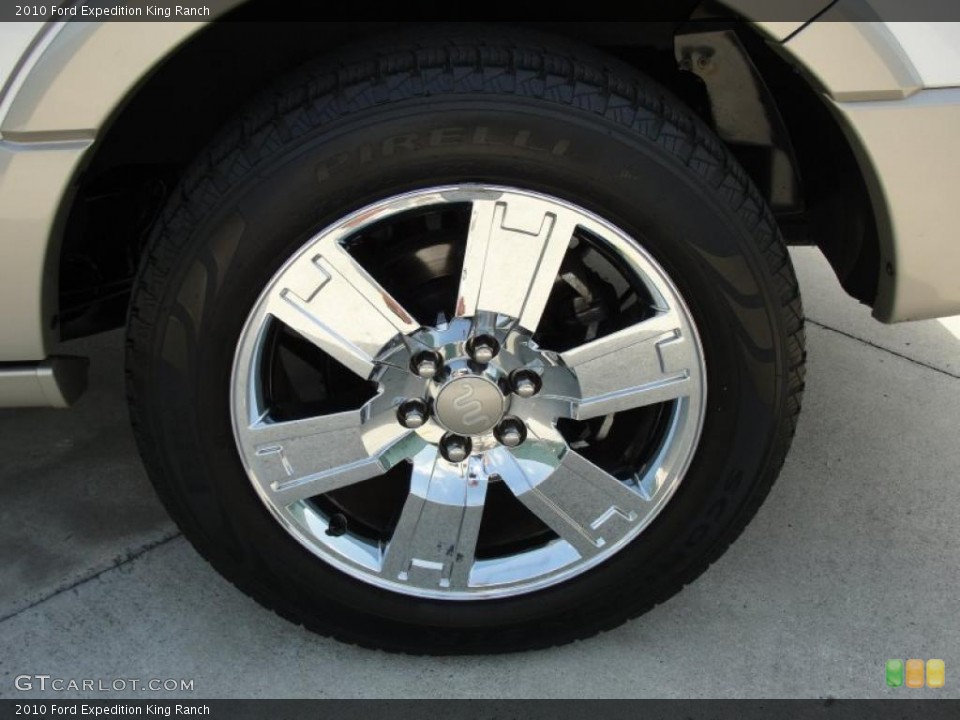 2010 Ford Expedition King Ranch Wheel and Tire Photo #49128575