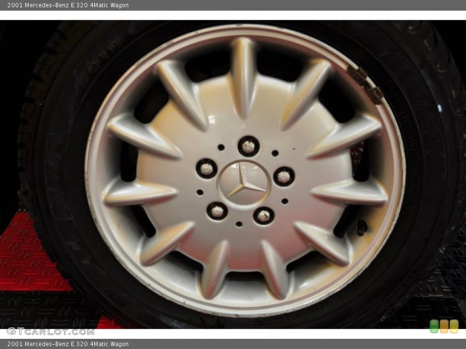 2001 Mercedes-Benz E 320 4Matic Wagon Wheel and Tire Photo #49129196
