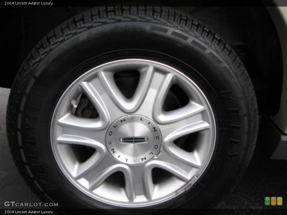 2004 Lincoln Aviator Luxury Wheel and Tire Photo #49130378