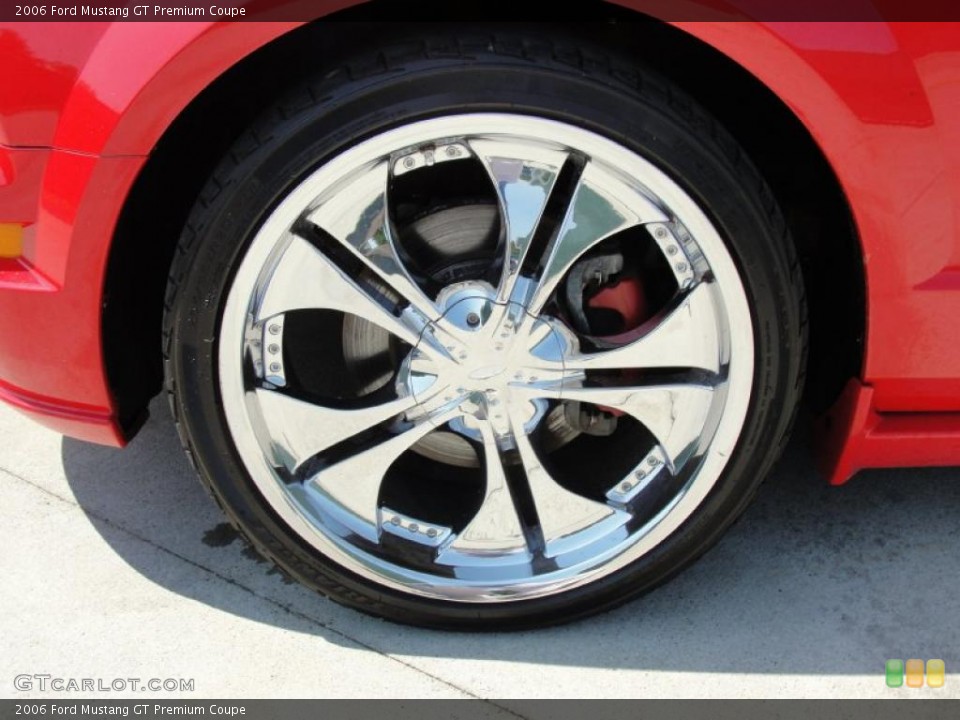 2006 Ford Mustang Custom Wheel and Tire Photo #49131651