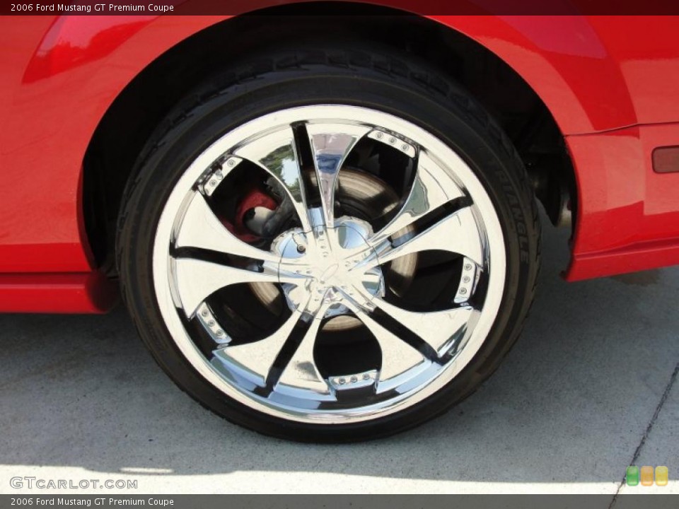 2006 Ford Mustang Custom Wheel and Tire Photo #49131662