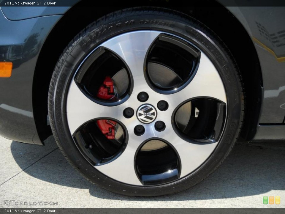 2011 Volkswagen GTI 2 Door Wheel and Tire Photo #49131947